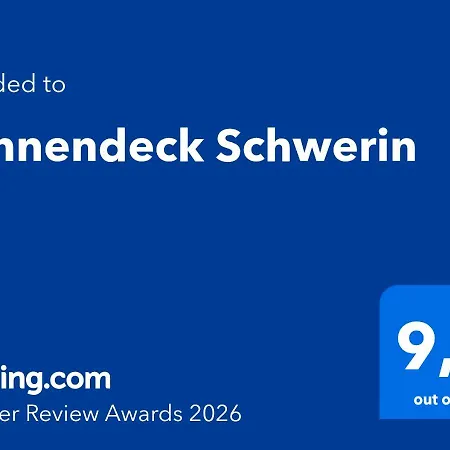 Sonnendeck - Mit Dachterrasse, Seeblick, Parkplatz, Fahrradschuppen, King-size Bett - Seenah Relaxen * Schwerin (Mecklenburg-Vorpommern)